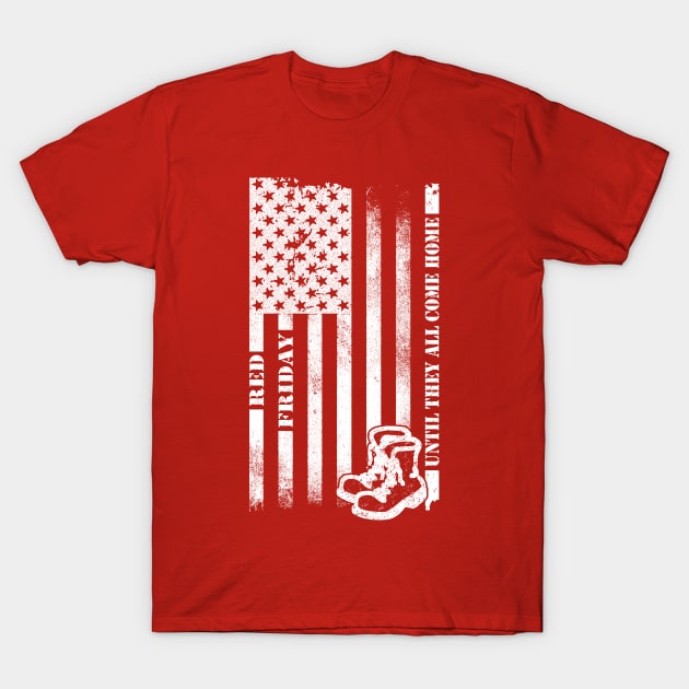 Red Friday T-Shirt by Etopix